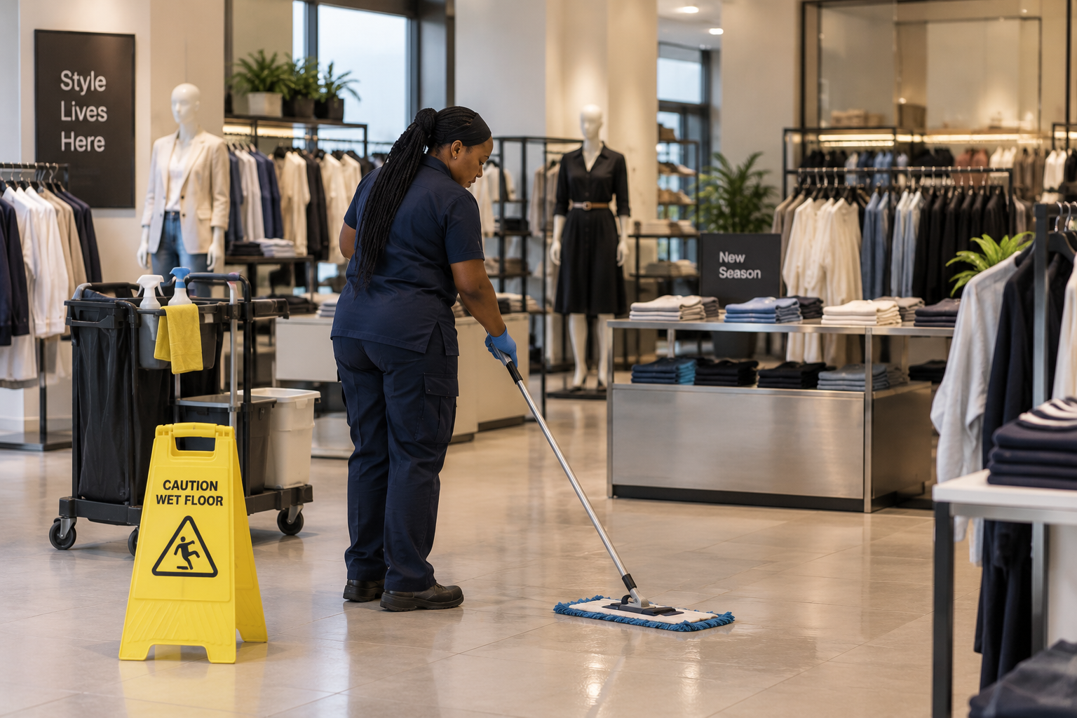 retail cleaning